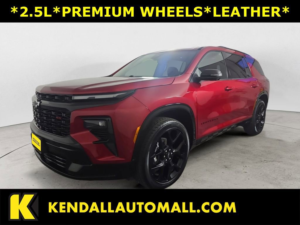 Certified 2025 Chevrolet Traverse RS w/ LPO, Floor Liner Package AWD/4WD image 1