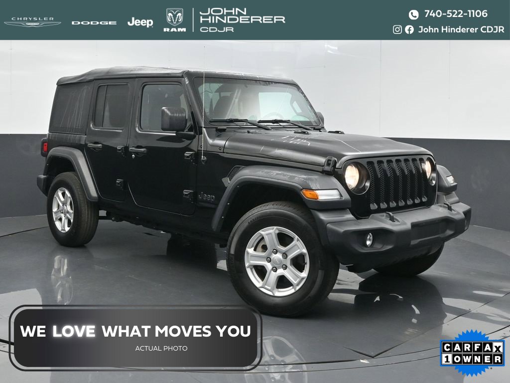 Certified 2022 Jeep Wrangler Unlimited Sport video 1