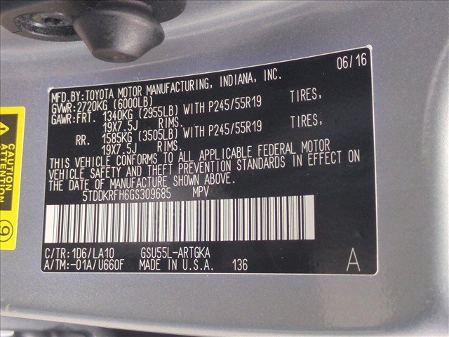 Used 2016 Toyota Highlander Limited AWD/4WD image 28