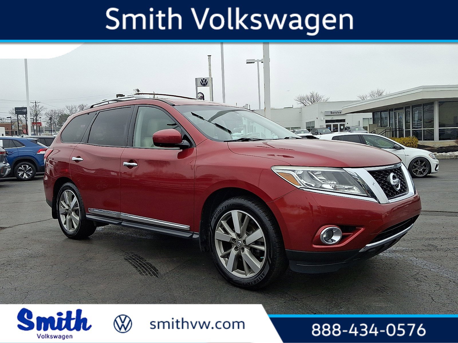 Used 2014 Nissan Pathfinder Platinum w/ Platinum Premium Package video 1