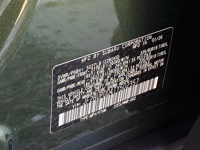 New 2026 Subaru Outback Limited image 23