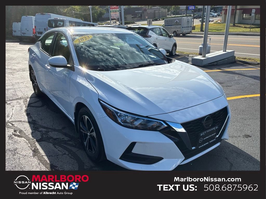 Certified 2023 Nissan Sentra SV FWD image 1