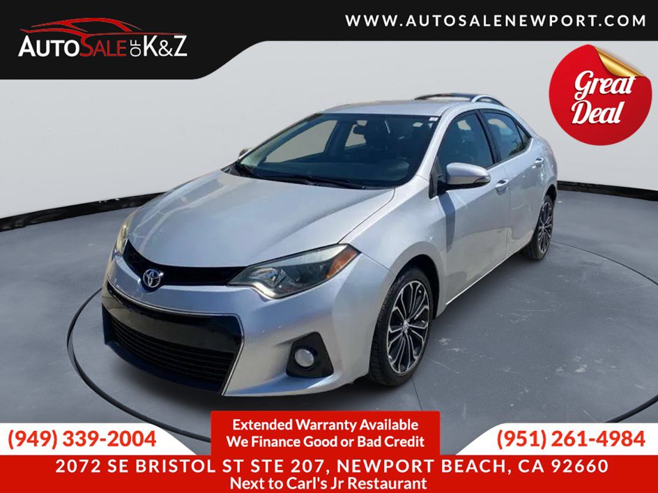 Used 2015 Toyota Corolla S