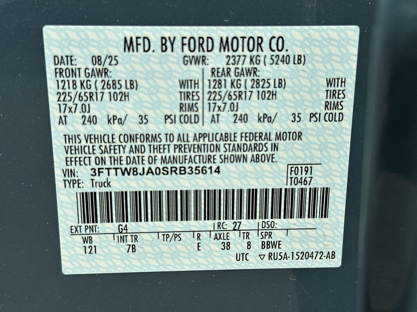 Used 2025 Ford Maverick XLT w/ XLT Luxury Package AWD/4WD image 35