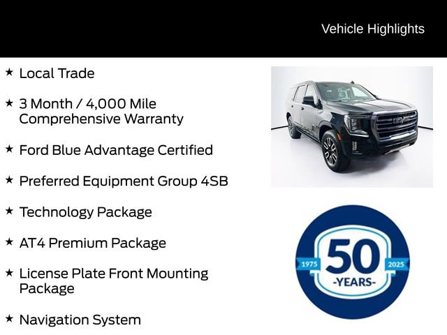 Used 2023 GMC Yukon AT4 w/ AT4 Premium Package AWD/4WD image 6