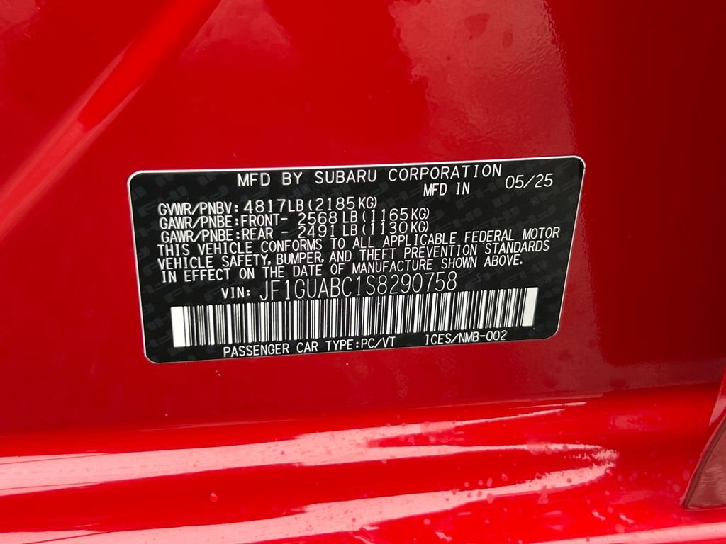 Certified 2025 Subaru Impreza 2.0i AWD/4WD image 32