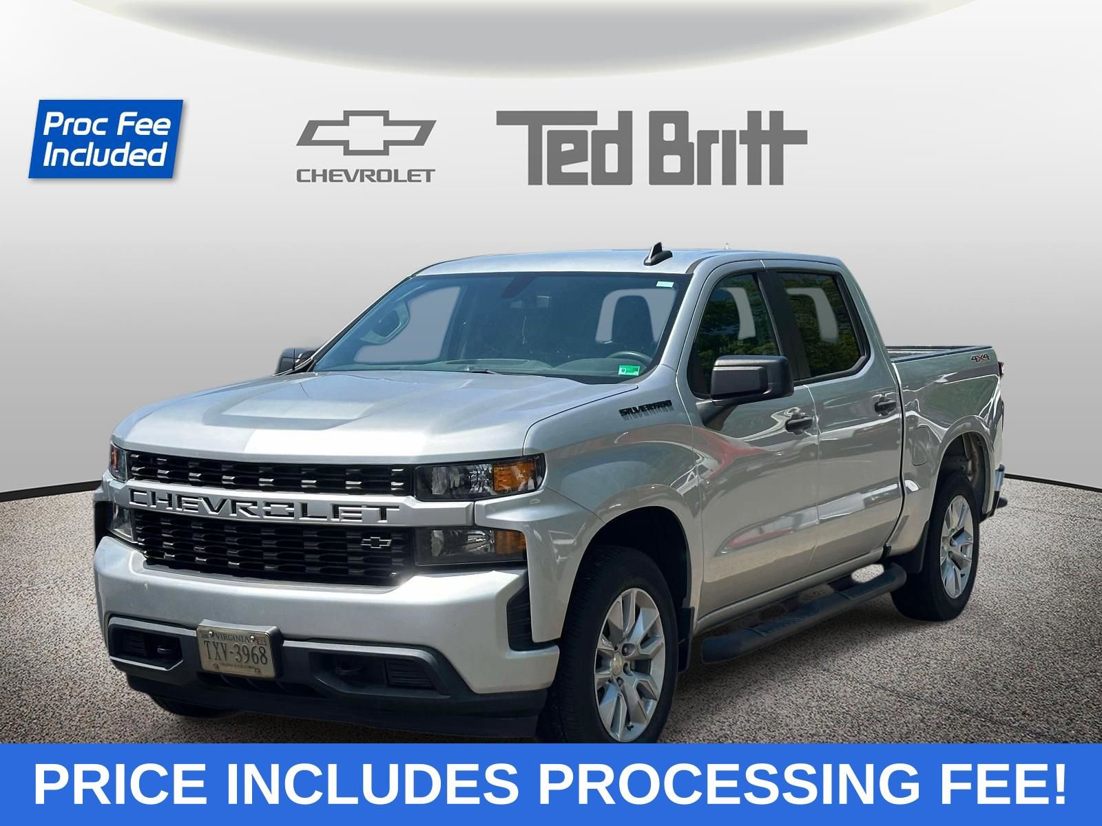 Used 2022 Chevrolet Silverado 1500 Custom w/ LPO, Dark Essentials Package