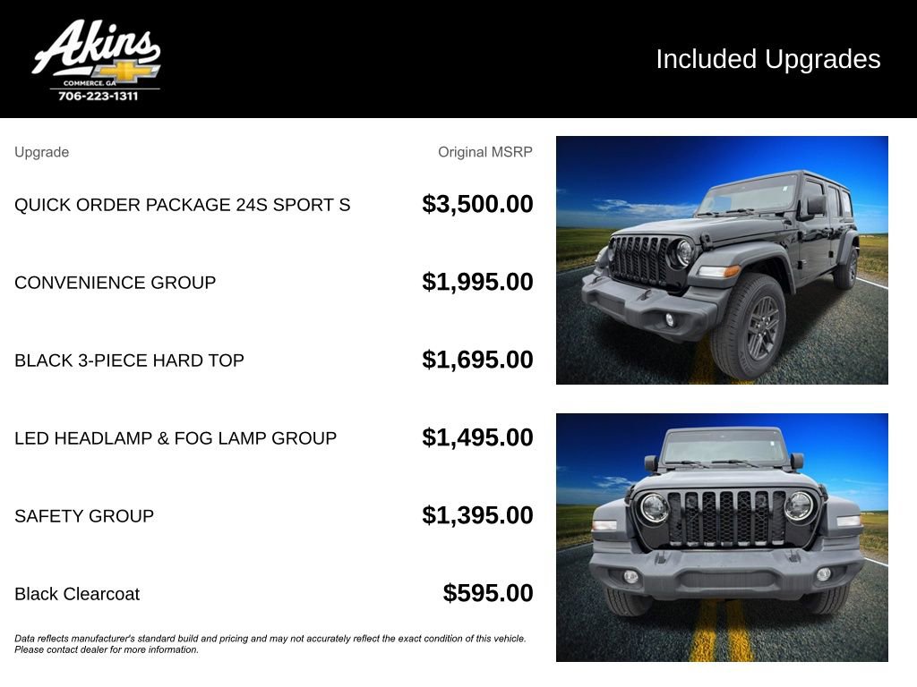 Used 2024 Jeep Wrangler Sport S image 5