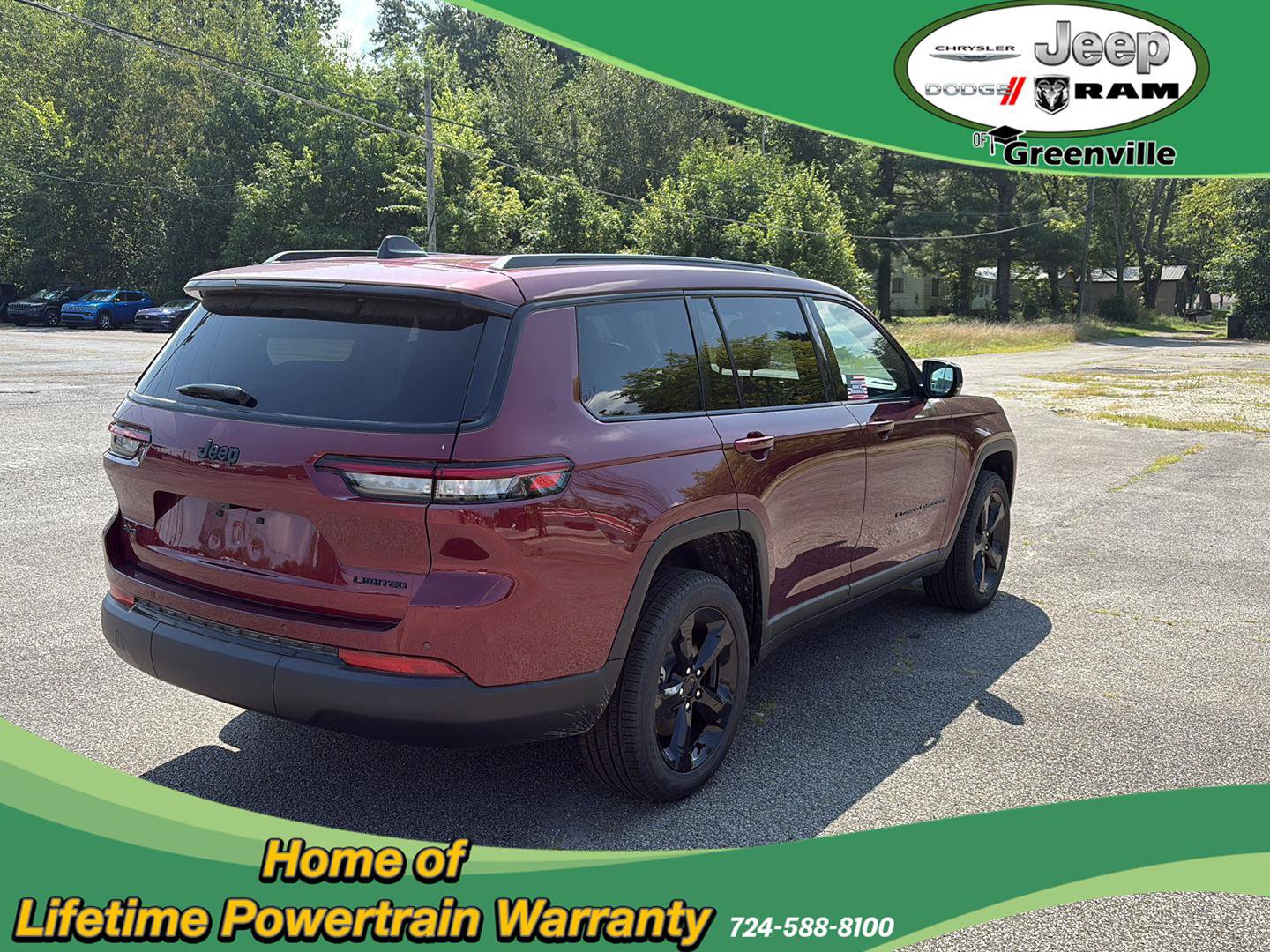 New 2025 Jeep Grand Cherokee L Limited w/ Black Appearance Package image 7