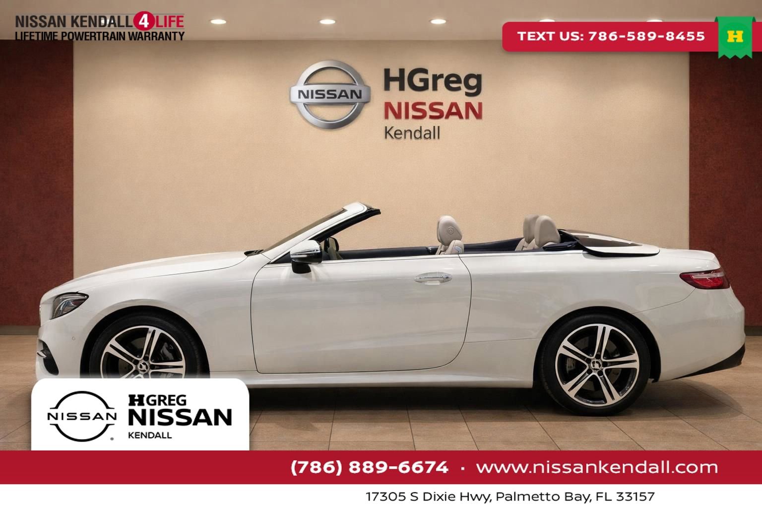 Used 2018 Mercedes-Benz E 400 4MATIC Cabriolet image 1