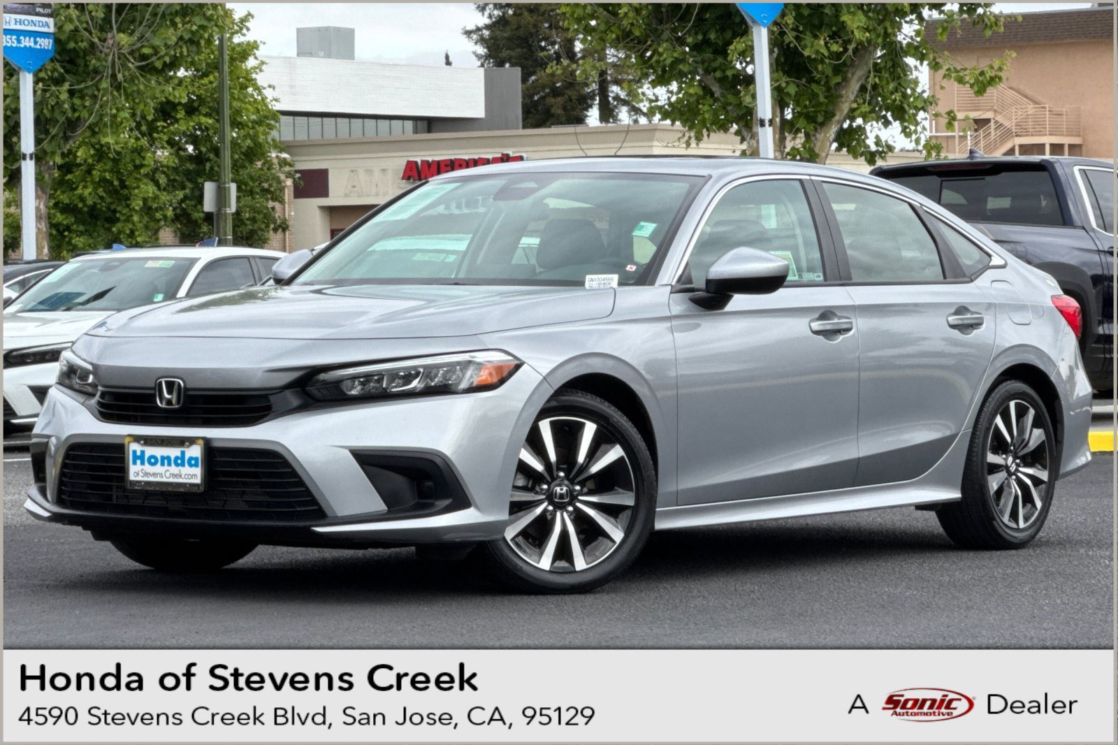 Used 2022 Honda Civic EX image 1