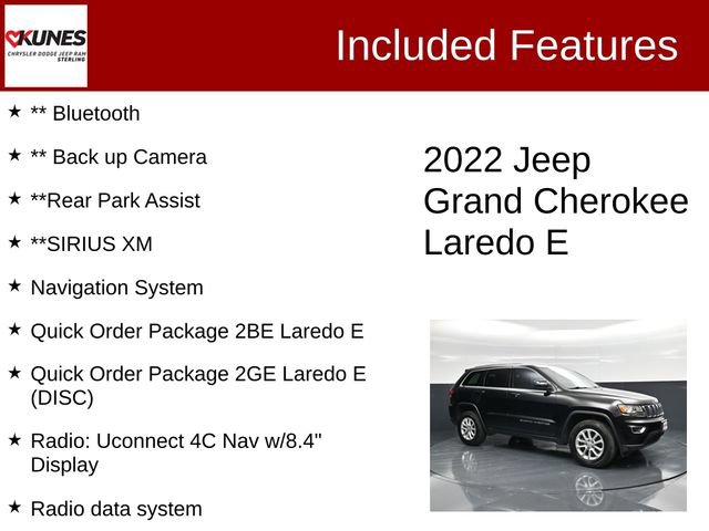 Certified 2022 Jeep Grand Cherokee Laredo E AWD/4WD image 3