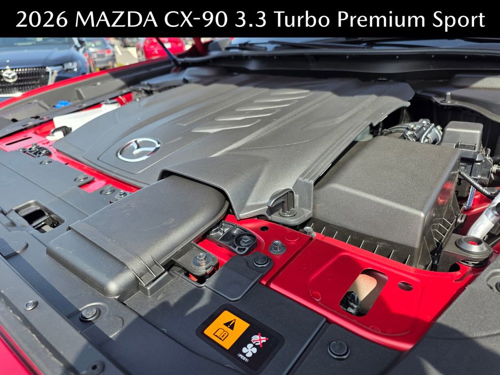 New 2026 MAZDA CX-90 3.3 Turbo w/ Premium Sport Pkg AWD/4WD image 8