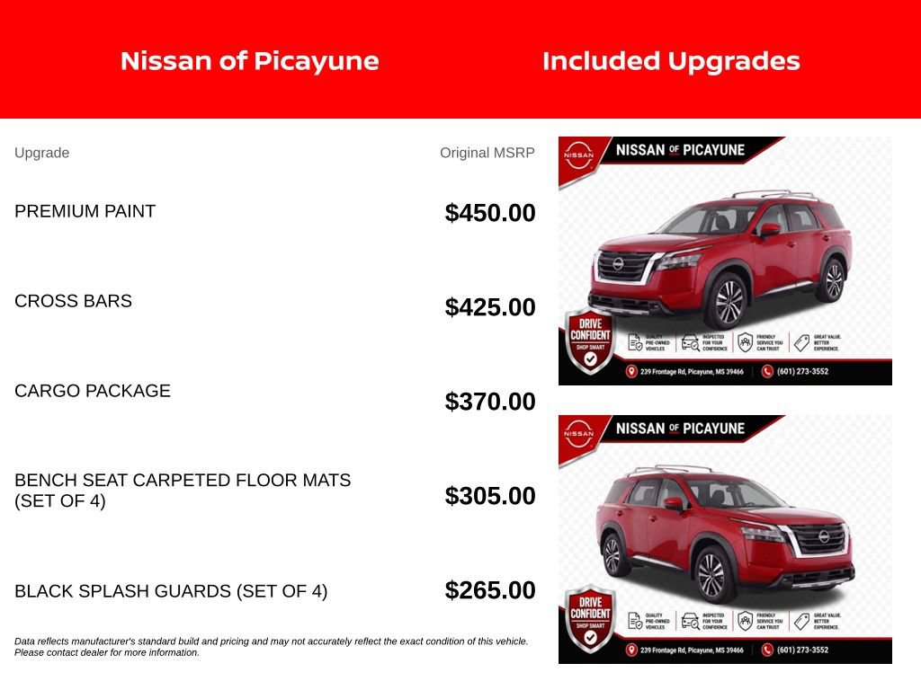 Certified 2025 Nissan Pathfinder Platinum w/ Cargo Package FWD image 7
