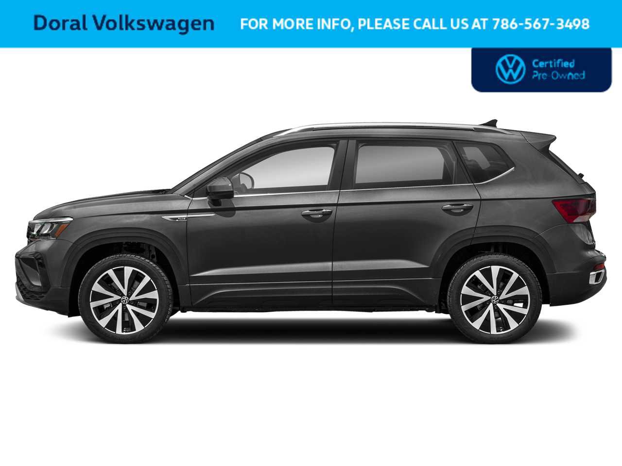 Certified 2023 Volkswagen Taos SE w/ Panoramic Sunroof Package FWD image 3