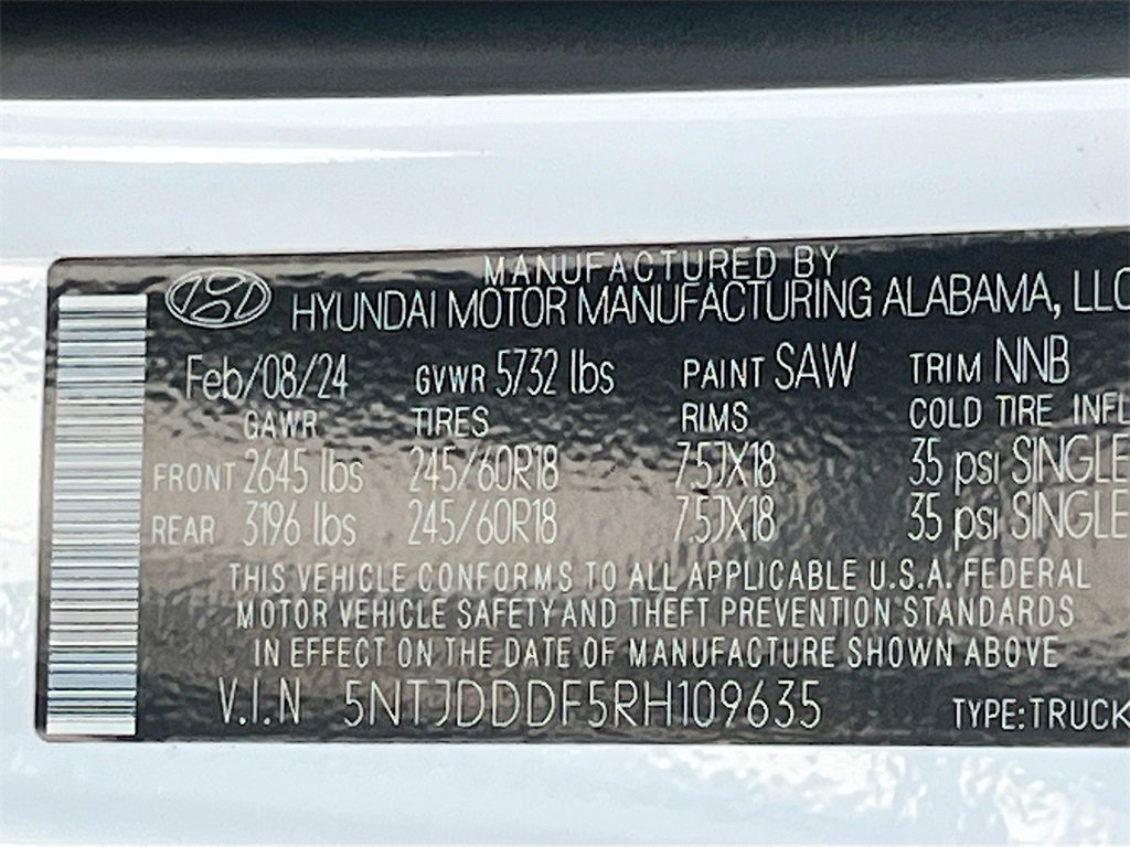 Used 2024 Hyundai Santa Cruz XRT image 32