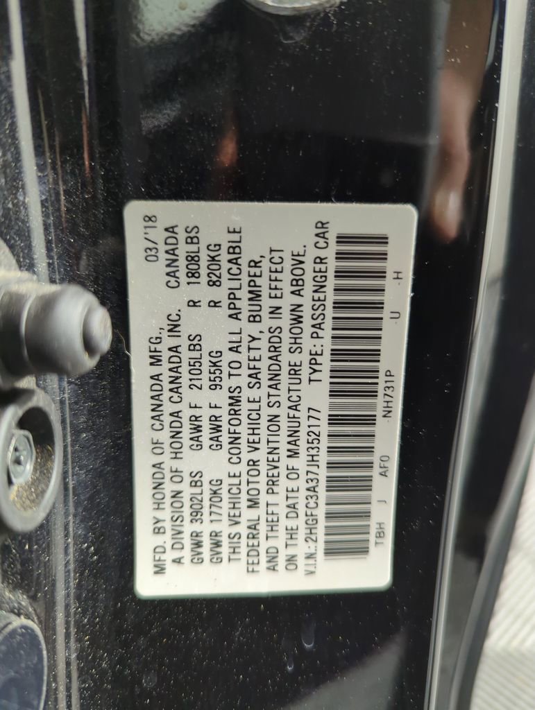 Certified 2018 Honda Civic EX-T image 25