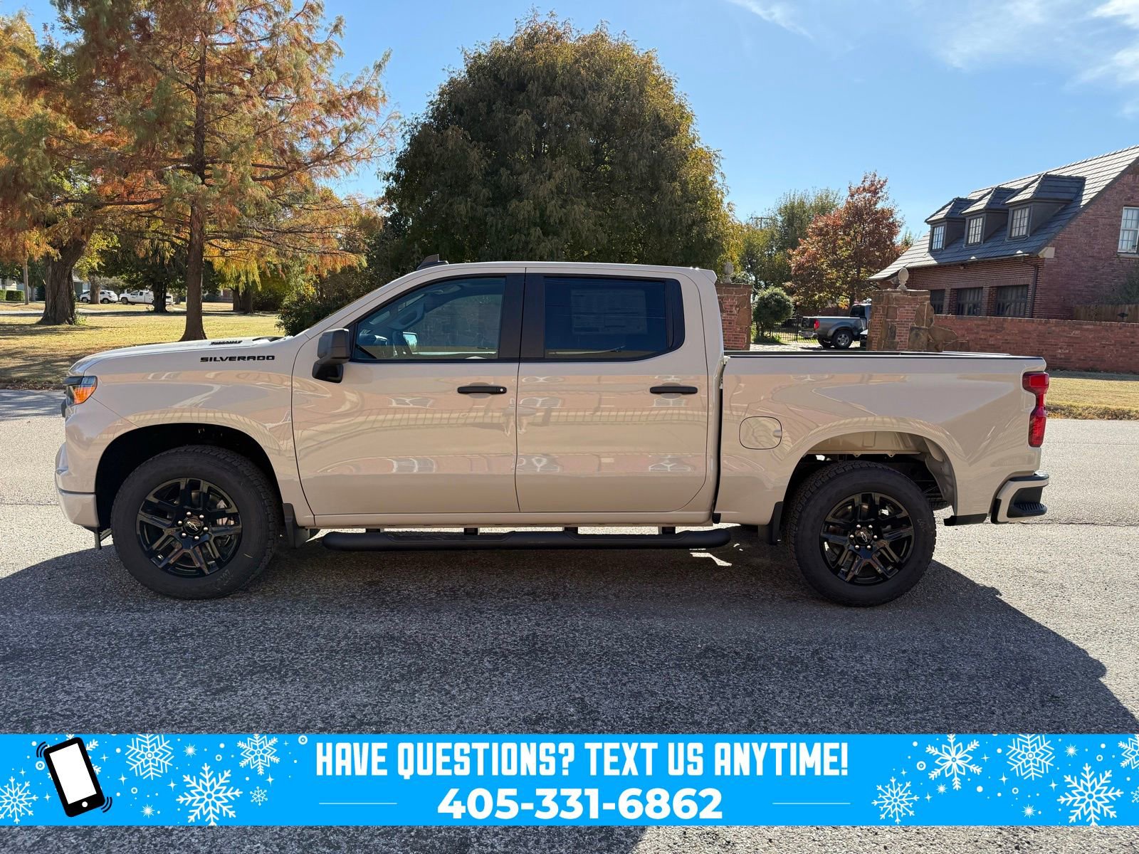 New 2026 Chevrolet Silverado 1500 Custom w/ Turbomax Blackout Package image 8