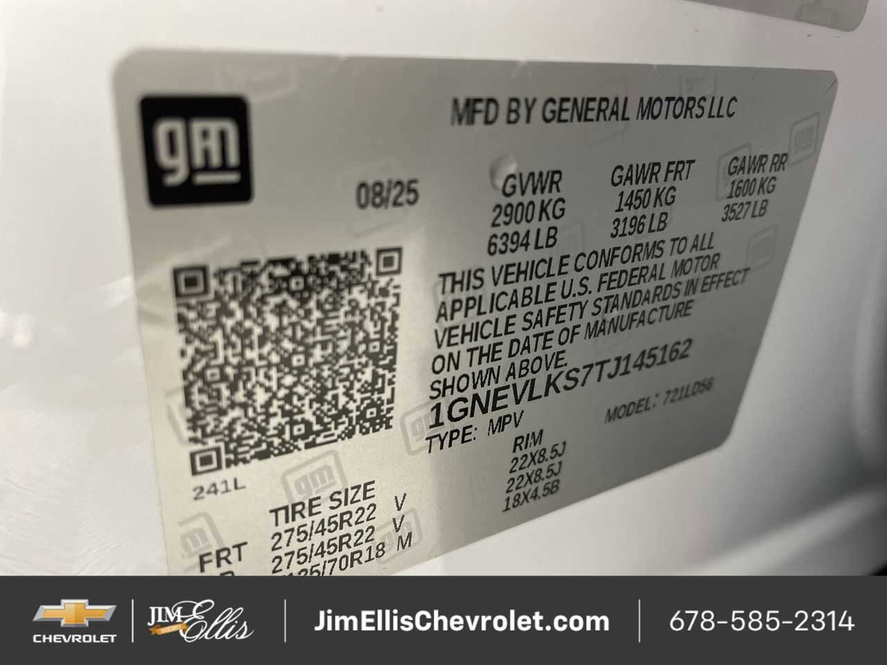 New 2026 Chevrolet Traverse RS w/ LPO, Floor Liner Package image 50