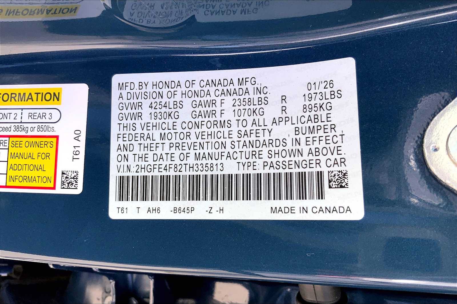 Used 2026 Honda Civic Sport image 33