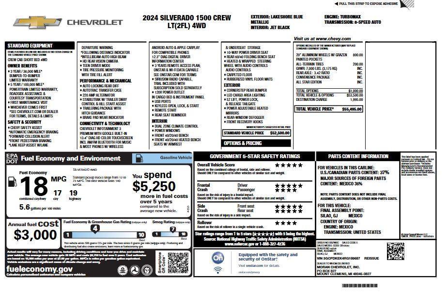 Used 2024 Chevrolet Silverado 1500 LT image 5