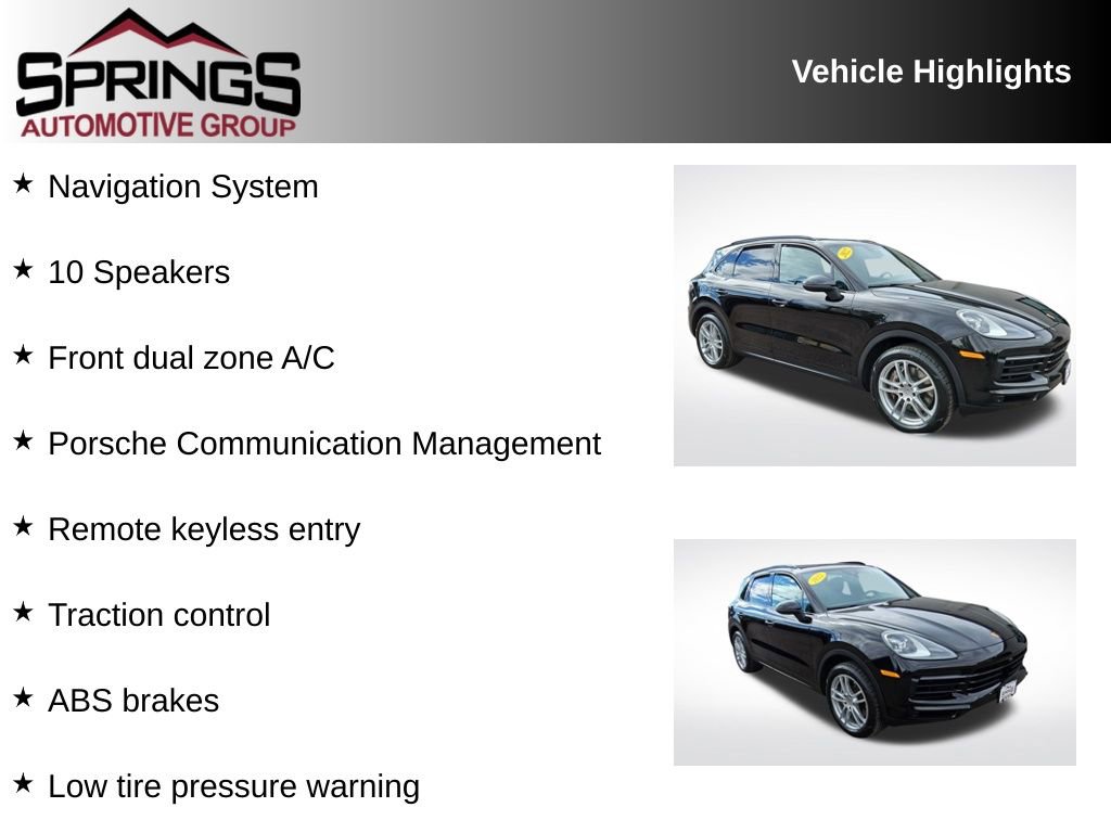 Used 2022 Porsche Cayenne AWD/4WD image 2