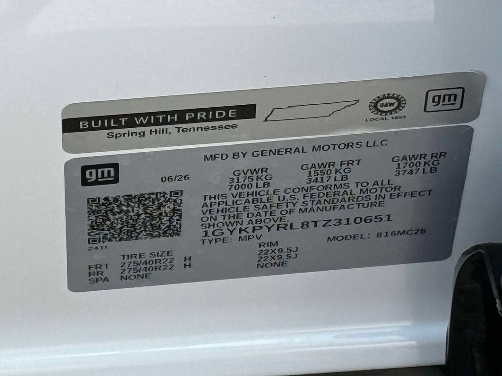New 2026 Cadillac Lyriq Signature Sport w/ LPO, ONYX Package AWD/4WD image 20