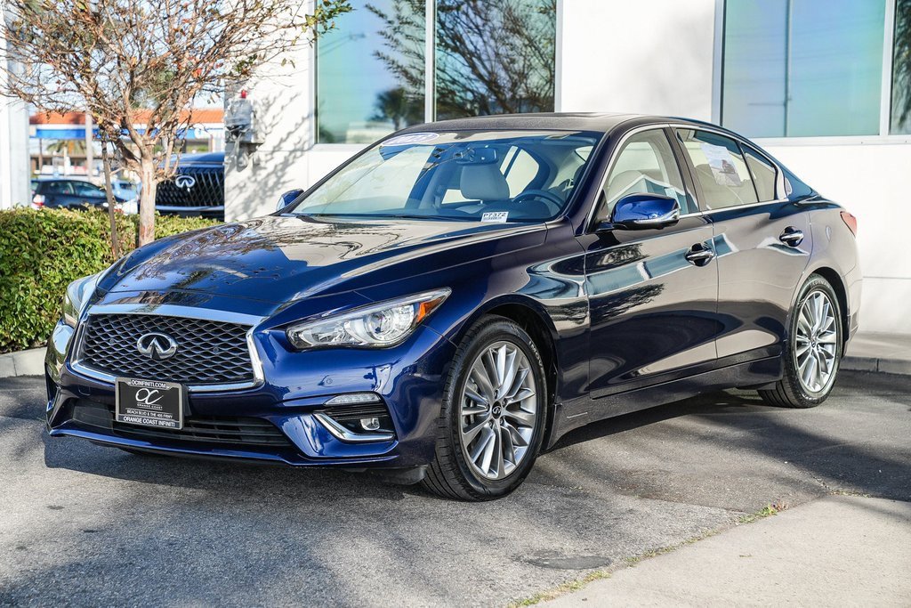 Certified 2023 INFINITI Q50 Luxe w/ Cargo Package image 3