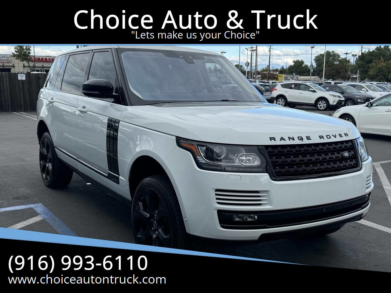 Used 2017 Land Rover Range Rover Long Wheelbase Supercharged image 1