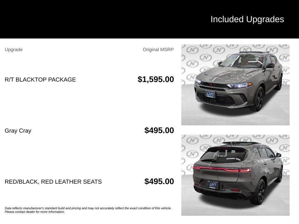 Used 2024 Dodge Hornet R/T Plus w/ R/T Blacktop Package AWD/4WD image 3