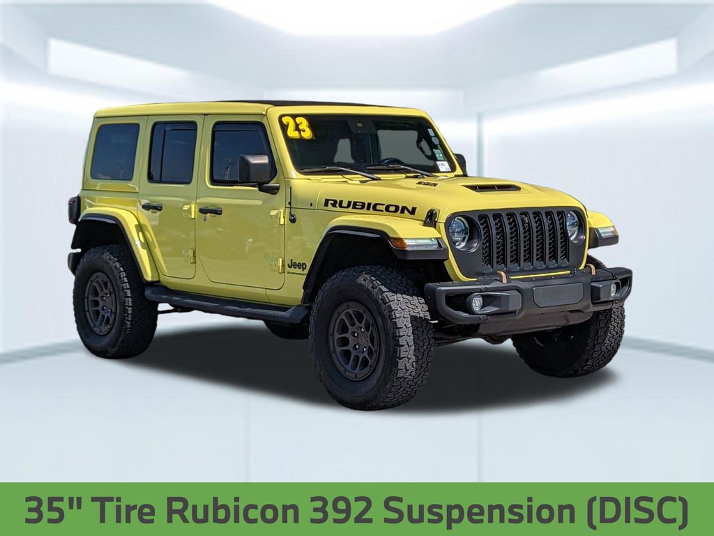 Used 2023 Jeep Wrangler Unlimited Rubicon 392 w/ Xtreme Recon 35" Tire Package AWD/4WD image 9