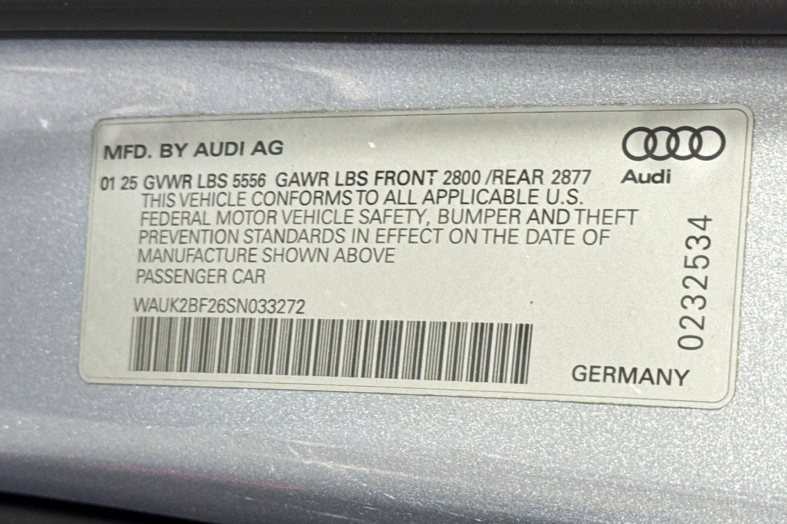 Used 2025 Audi A6 Premium w/ Convenience Plus Package image 31