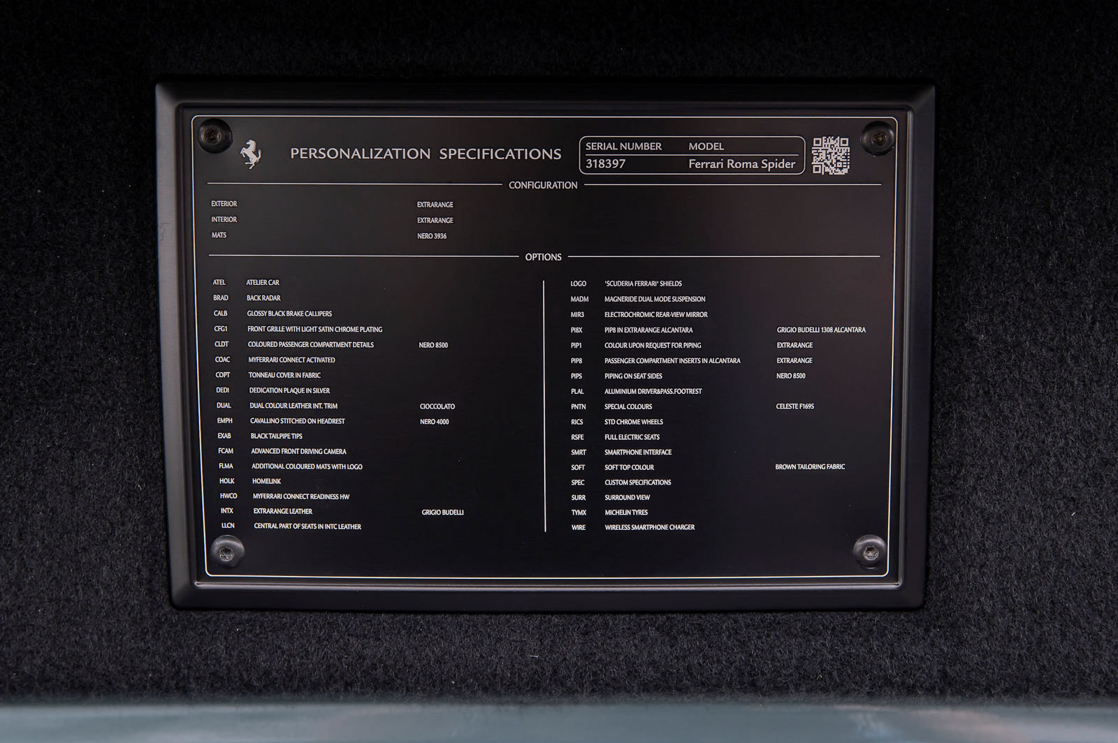 Certified 2025 Ferrari Roma Spider RWD image 35