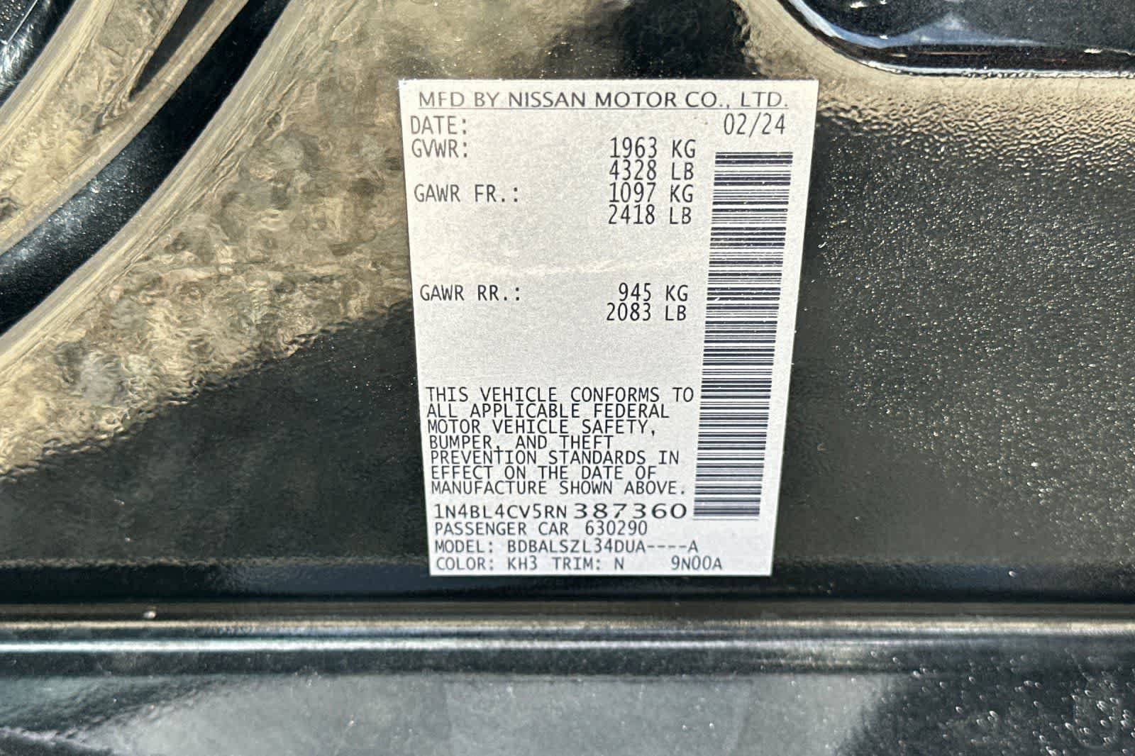 Used 2024 Nissan Altima 2.5 SR FWD image 35