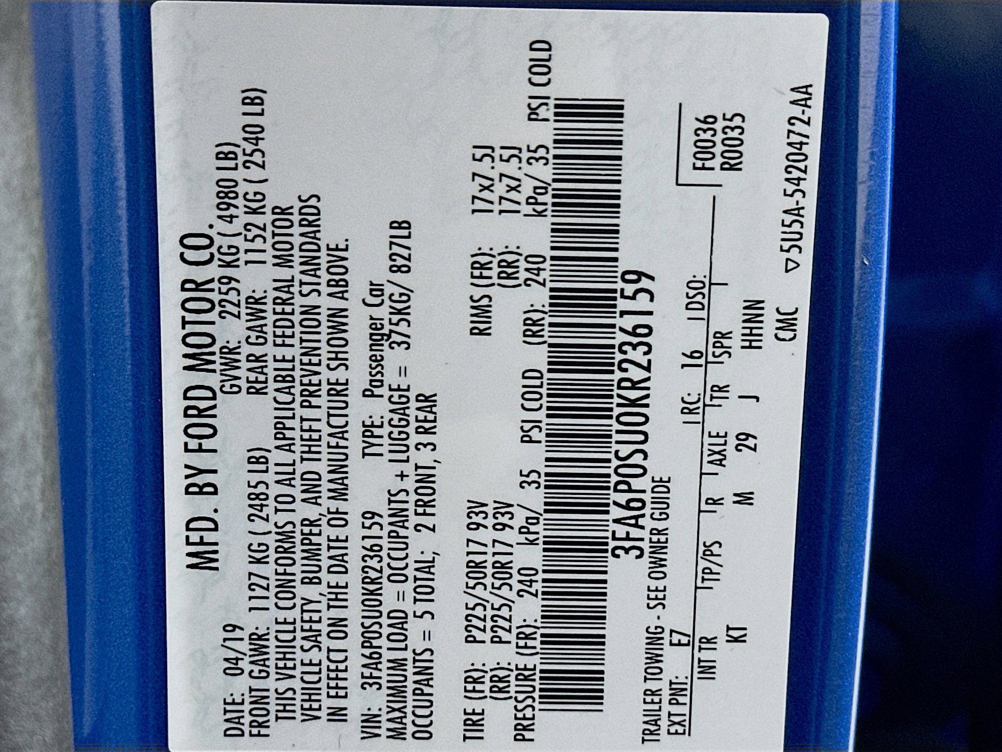 Used 2019 Ford Fusion Energi Titanium image 12