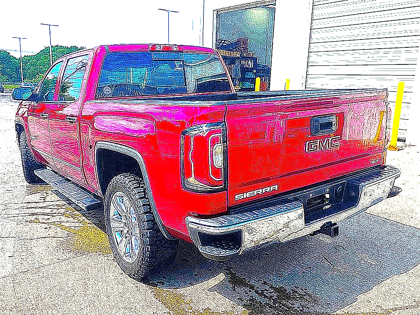Used 2018 GMC Sierra 1500 SLT AWD/4WD image 7
