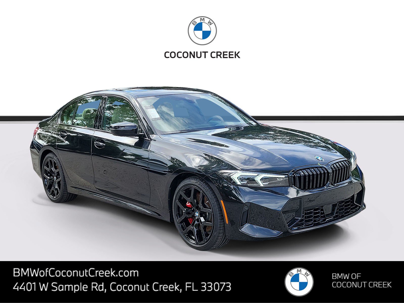 New 2026 BMW 330i Sedan w/ M Sport Package RWD image 1