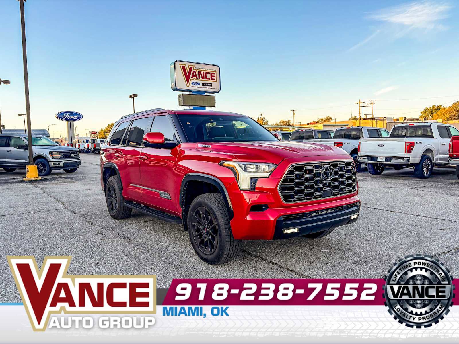 Used 2025 Toyota Sequoia Platinum image 1