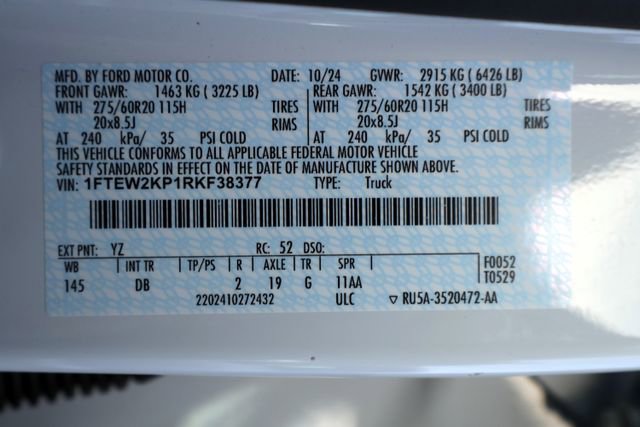 Used 2024 Ford F150 STX w/ Mobile Office Package image 36