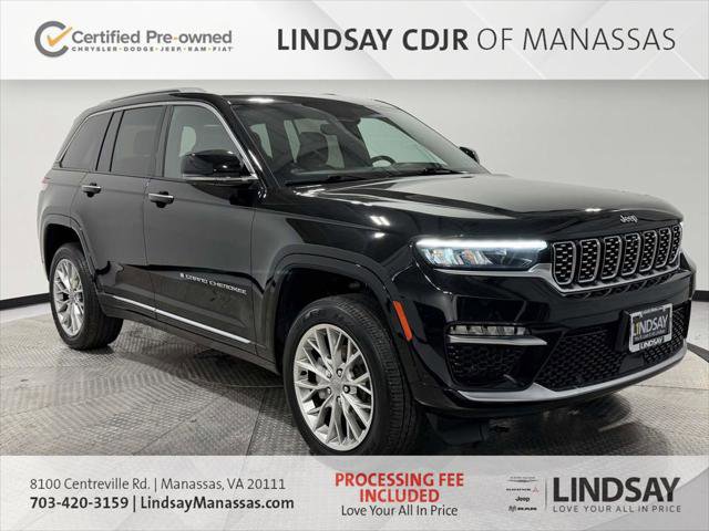 Certified 2022 Jeep Grand Cherokee Summit w/ Luxury Tech Group V image 1