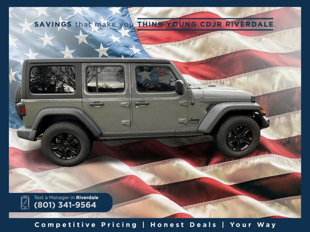 Used 2022 Jeep Wrangler Unlimited Sport image 4