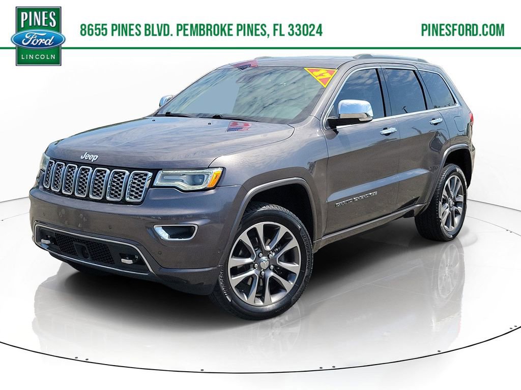 Used 2017 Jeep Grand Cherokee Overland w/ Jeep Active Safety Group
