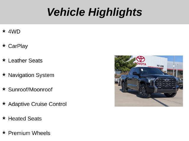 Used 2024 Toyota Tundra Platinum AWD/4WD image 5