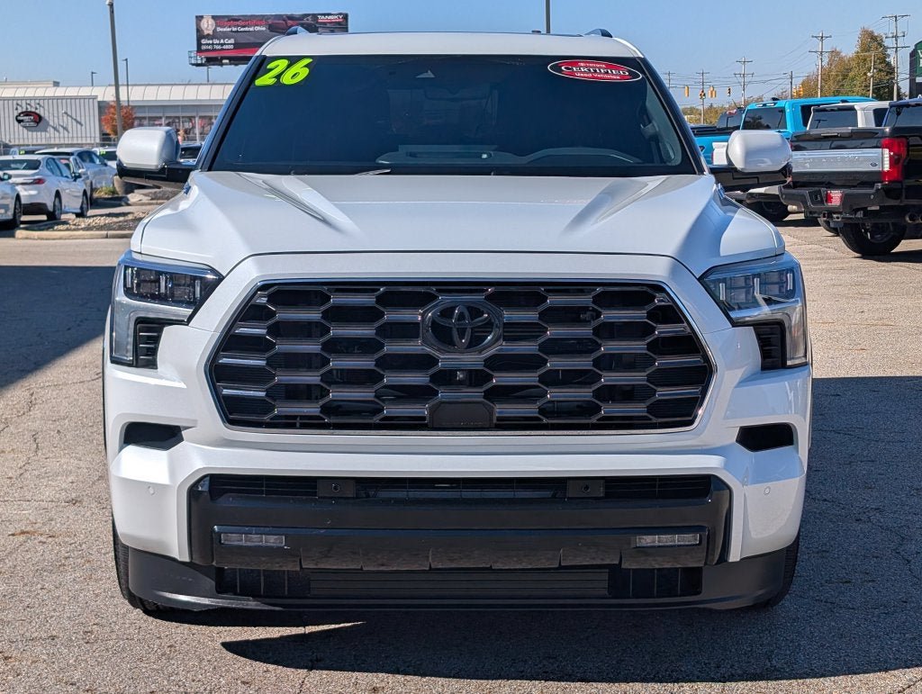 Certified 2026 Toyota Sequoia Platinum w/ Tow Technology Package AWD/4WD image 2
