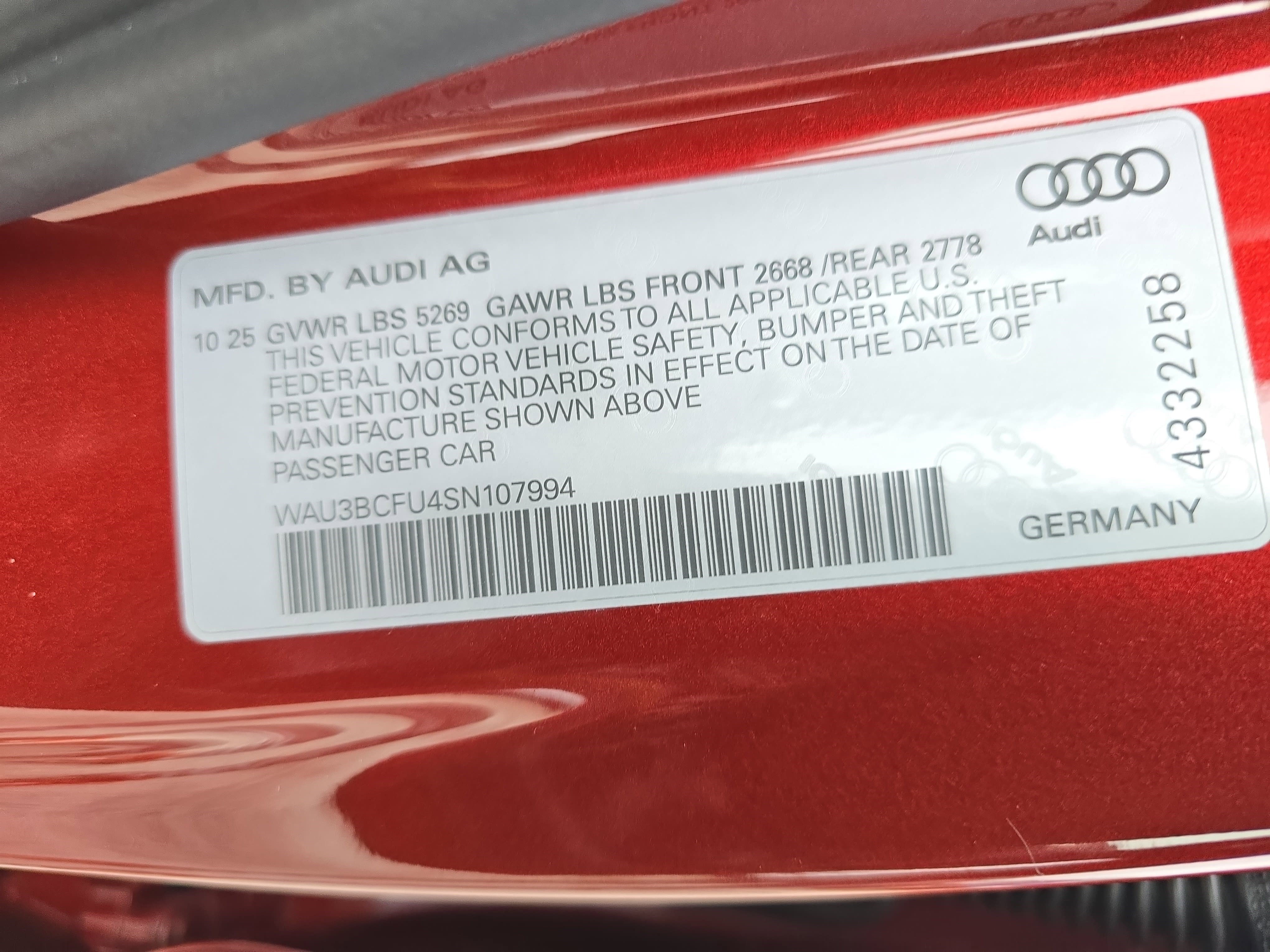 New 2025 Audi A5 2.0T Prestige image 34