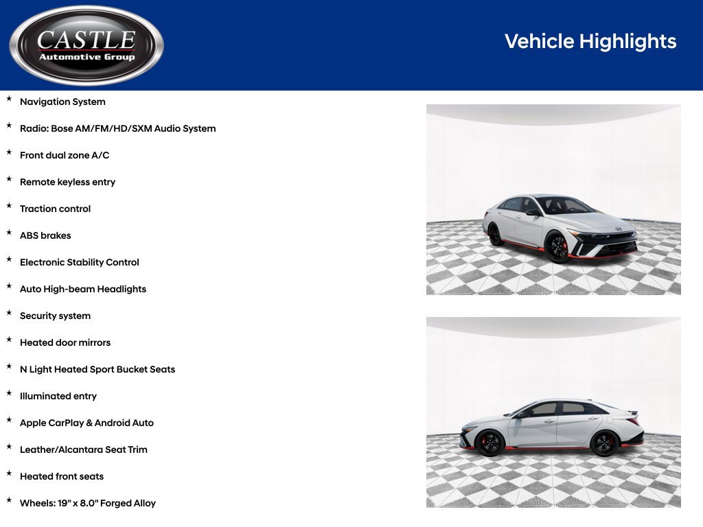New 2026 Hyundai Elantra N FWD image 3