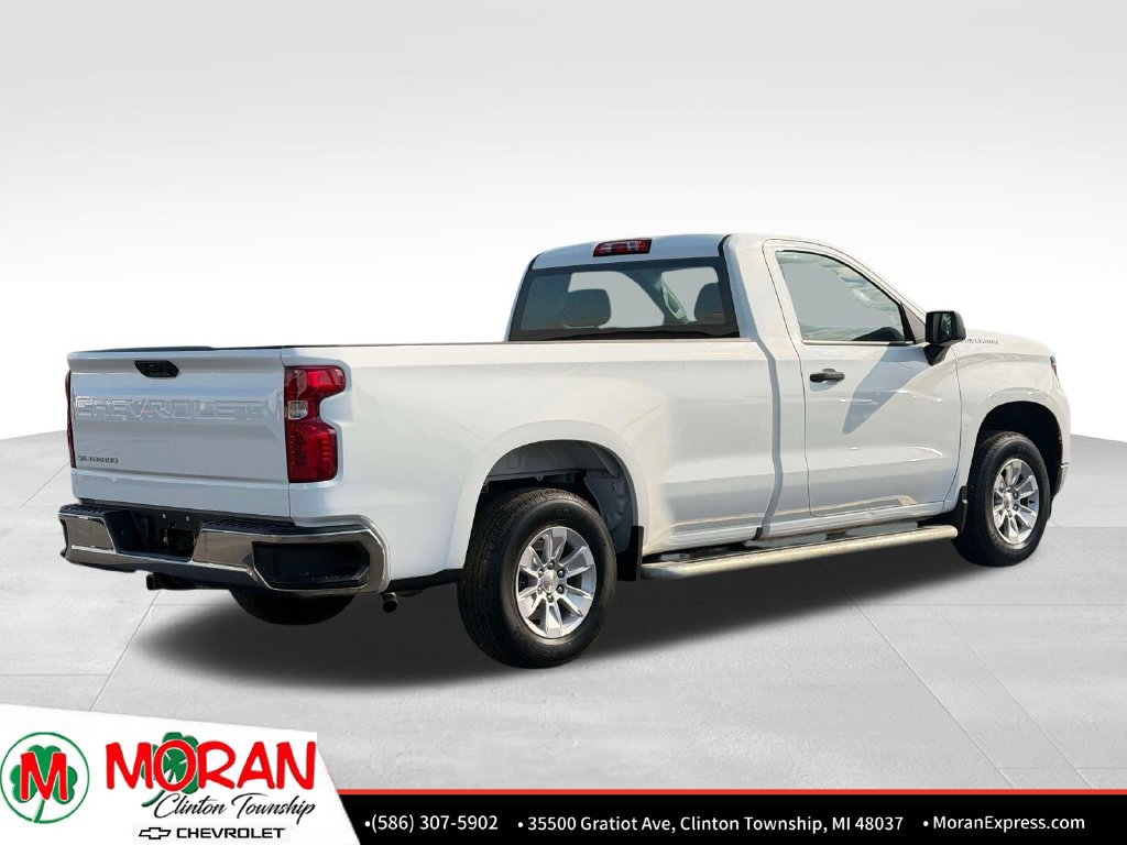 Certified 2025 Chevrolet Silverado 1500 W/T RWD image 4