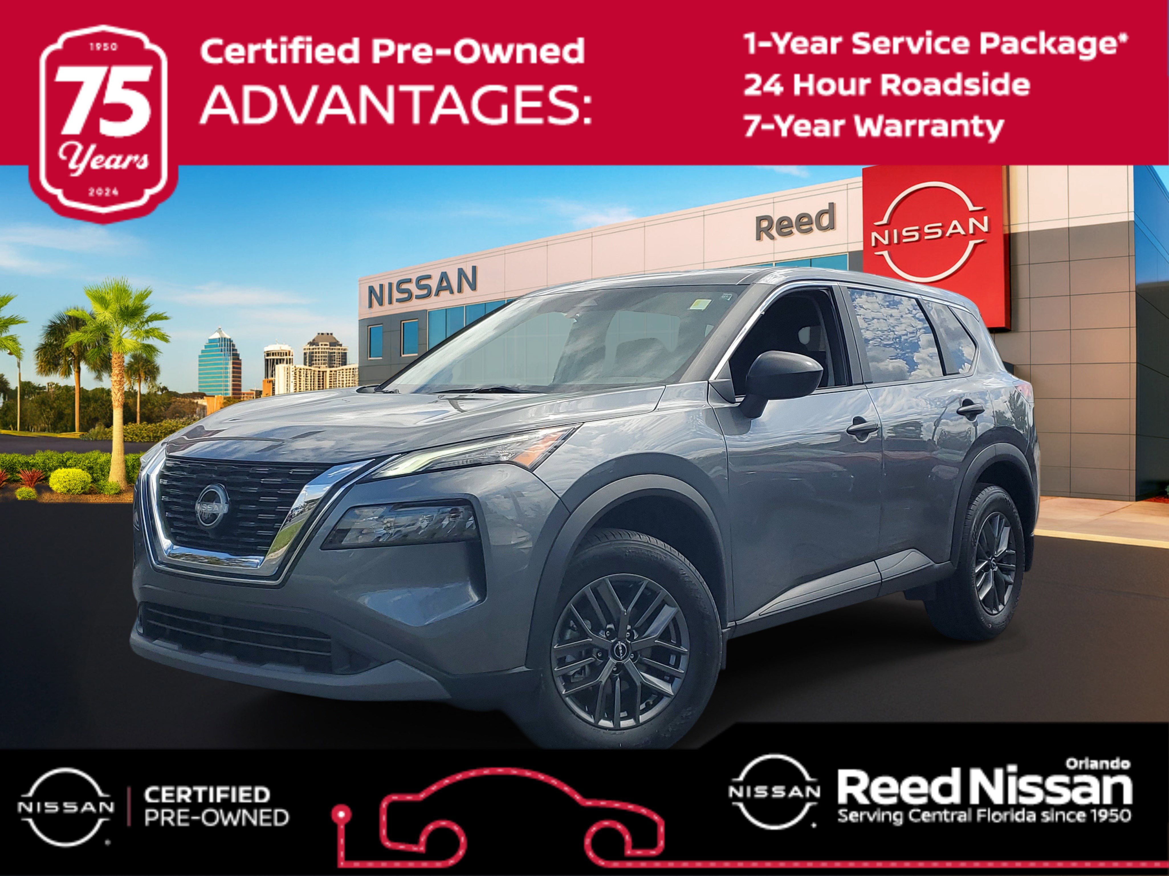 Certified 2023 Nissan Rogue S FWD image 1