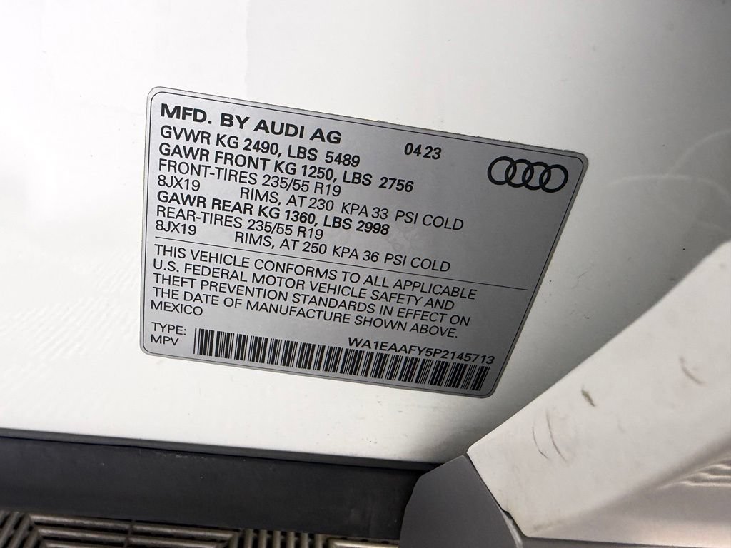 Used 2023 Audi Q5 2.0T Premium Plus w/ Premium Plus Package AWD/4WD image 37
