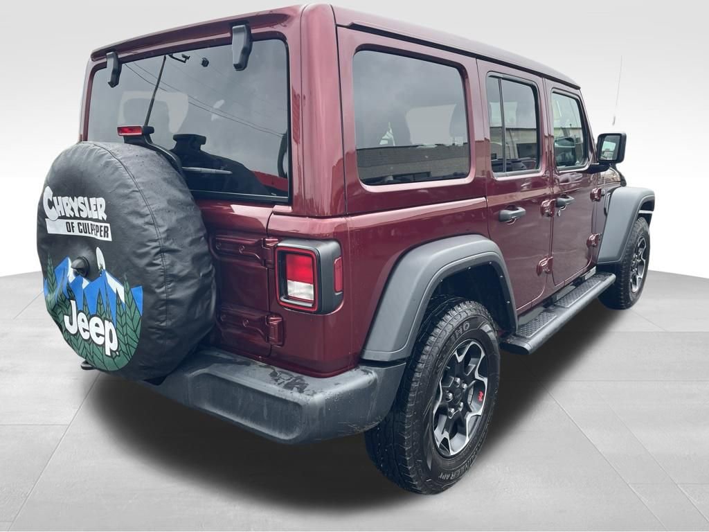 Used 2021 Jeep Wrangler Unlimited Sport w/ Sun And Sound Package AWD/4WD image 13